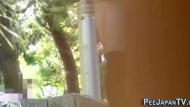 Cute Jap Babe Pees Publicly Wet & Ashamed Orgasmic Bliss