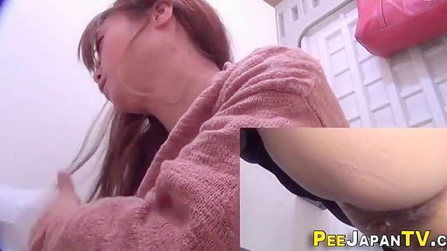 Caught Japanese Beauties Peeing Together ~ Explicit Peeing Showdown