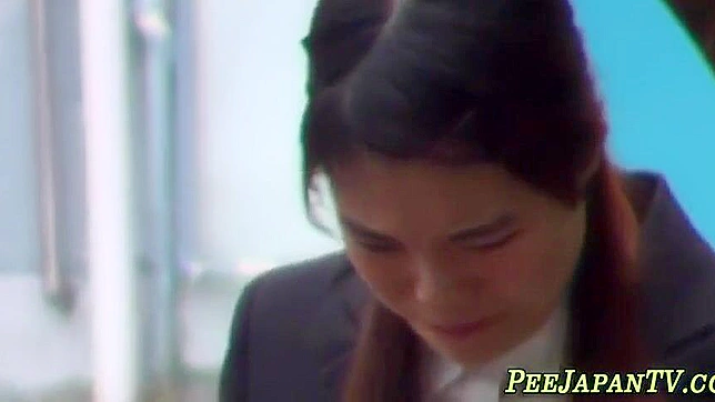 Gorgeous Japanese Amateur Pees Seductively On Camera