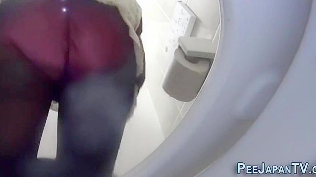 Sexy Japanese Milf Pleasures Her Lover While Peeing
