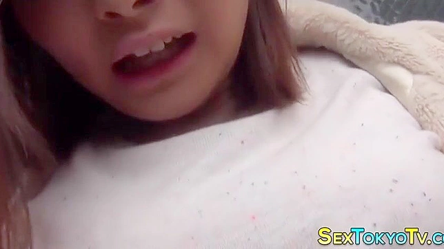 Alluring Japanese Babe Fingers Pussy Until Wet & Ready