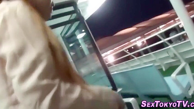 Irresistible Japanese Temptress Flashing Her Sexy Pussies