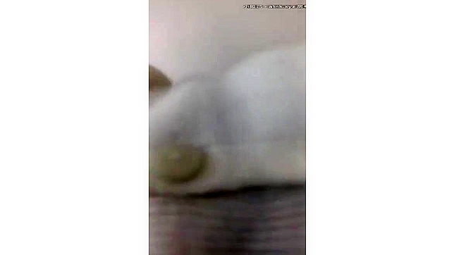 Spied On Hot Japanese Beauty Taking Risqué Self-Sensuous Pics