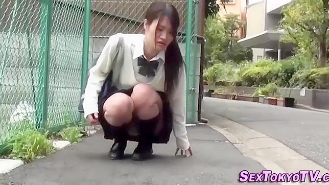 Japanese Teens 18+  Show Off Their Underwear in Public Upskirt Acts