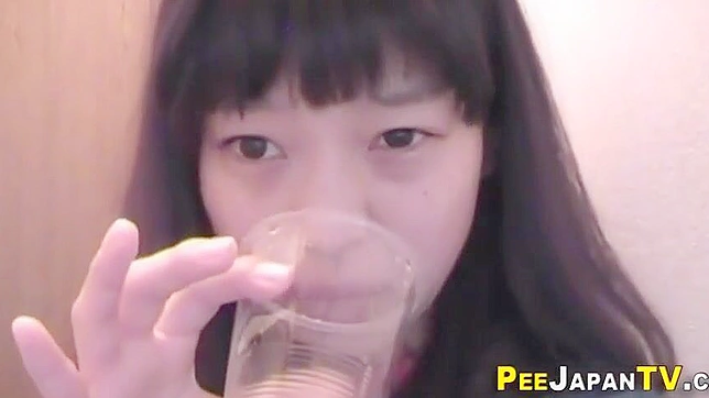 Teen Japanese Star Shows Pee Trick Before Hot Sex Showdown