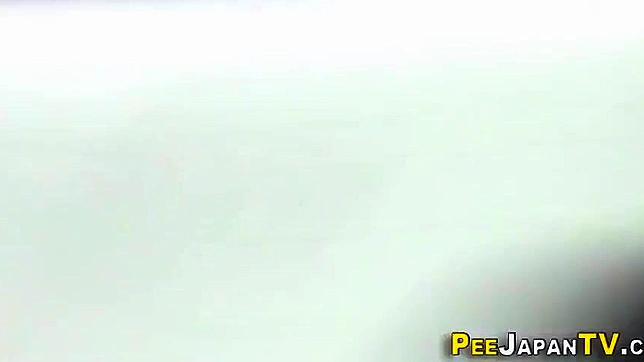 Wet Japanese Babe Pissing Herself In Orgasmic Bliss!