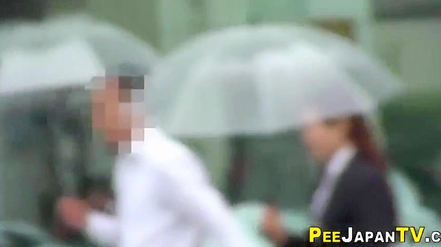 Wet Japanese Babe Pissing Herself In Orgasmic Bliss!