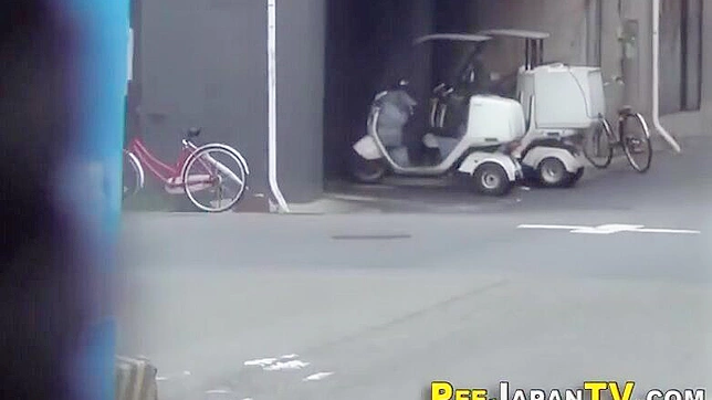 Japanese Pornstar Shows Off Curvy Body In Steamy Upskirt Scene