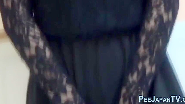 Japanese College Girl 18+ Shows Off Her Wet Bladder Fantasies