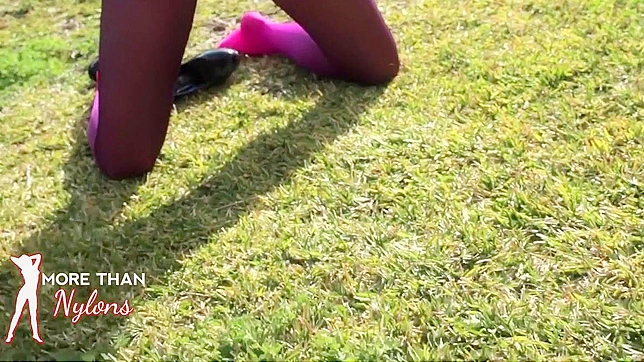 Japanese Pornstar In Nylon Tempts & Teases Seductively