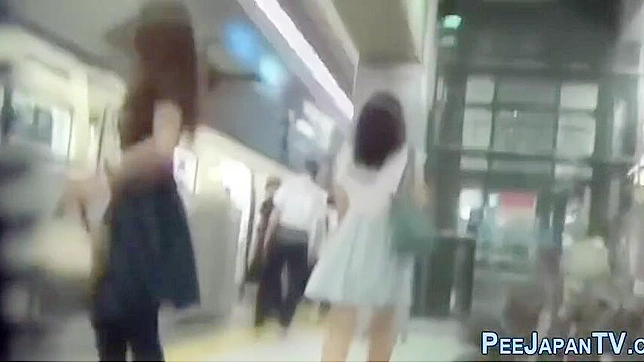 Seductive Japanese Newcomer Charms While Peeing On Cam Live