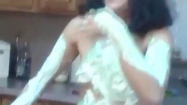 Hot Japanese Temptress Ignites Passion In Steamy Kitchen Sex