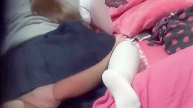 Seductive Japanese Teen 18+ Bathing & Teasing Her Curvy Body