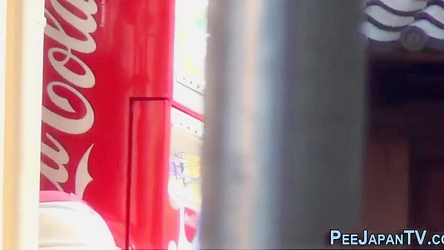 Alluring Japanese Babe Pees Seductively Outdoors Live On-Cam
