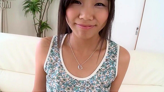 Sensual Japanese Temptress Teases Her Smooth Wet Pussy