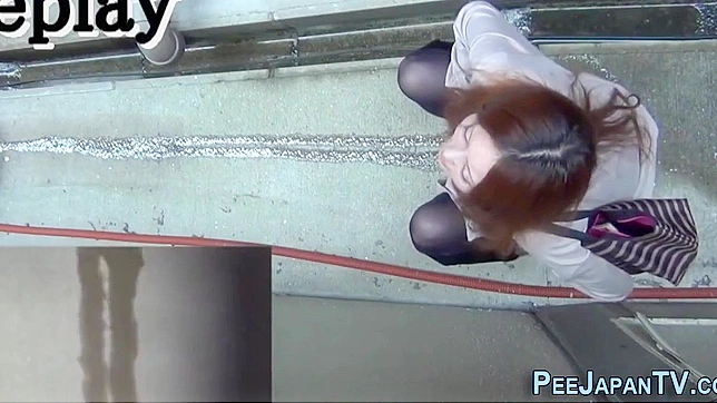 Passionate Japanese Beauty Dazzles With Wet Public Sex Show