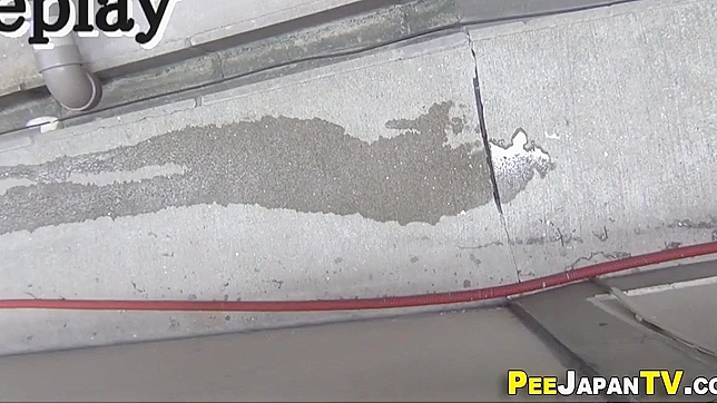 Japan's Hottest Beauty Squirts Delightfully While Peeing Live