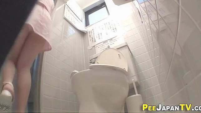 Uniformed Japanese Beauty Pisses For Your Sinful Viewing