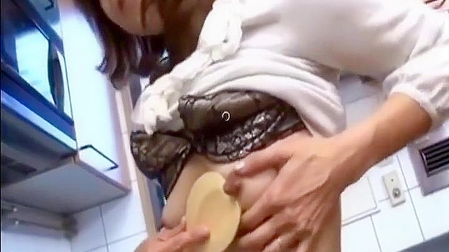 Seductive Tease With Utensil Stimulation For Ultimate Pleasure