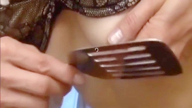 Seductive Tease With Utensil Stimulation For Ultimate Pleasure