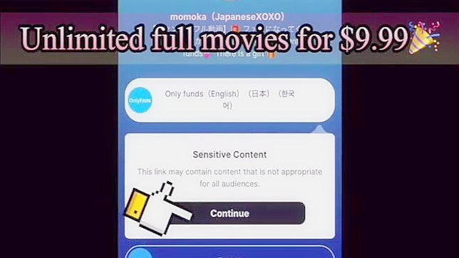 Seductive Japanese Beauty Self-Pleasures Under Cover Of Night