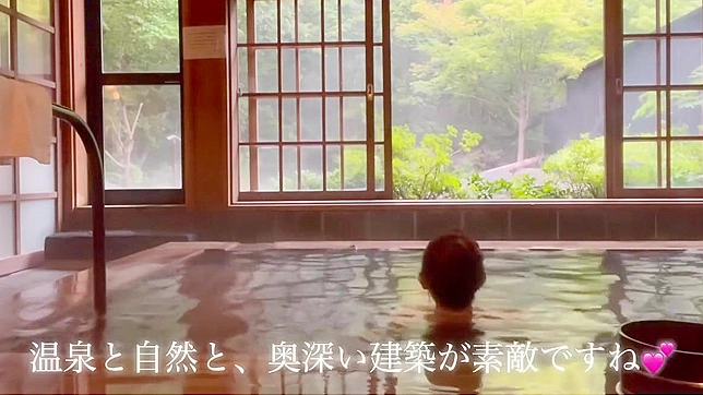Japanese Beauty Enjoys Nipple Play Amidst Autumn Leaves