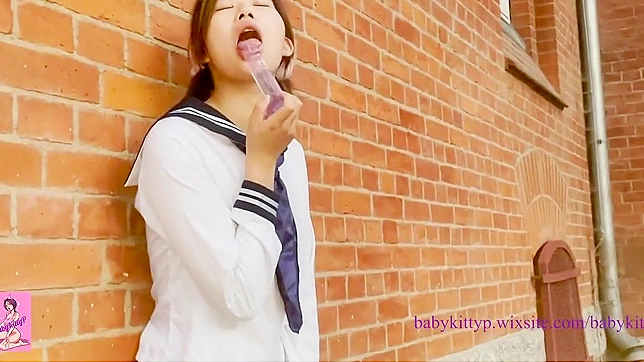 Sultry Japanese Kitten Seduces At Midnight For Steamy Sex