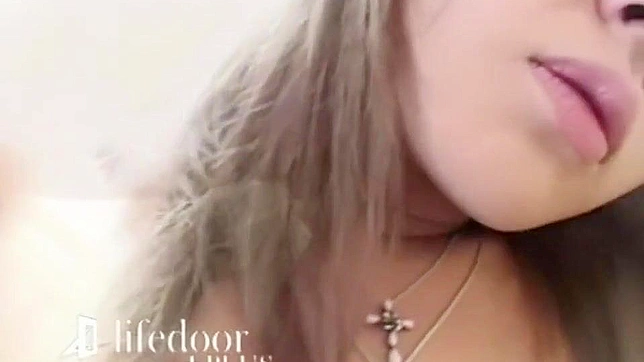 Elegant Japanese Beauty Teasing Orgasm With Vibrating Toy Delight