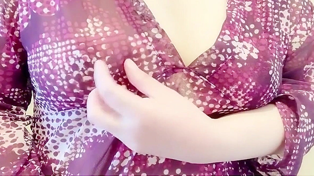Seductive Japanese Chick Offers Luxurious Boob Massage Bliss