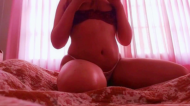 Seductive Japanese Sweetheart Enjoys Intimate Solo Fun