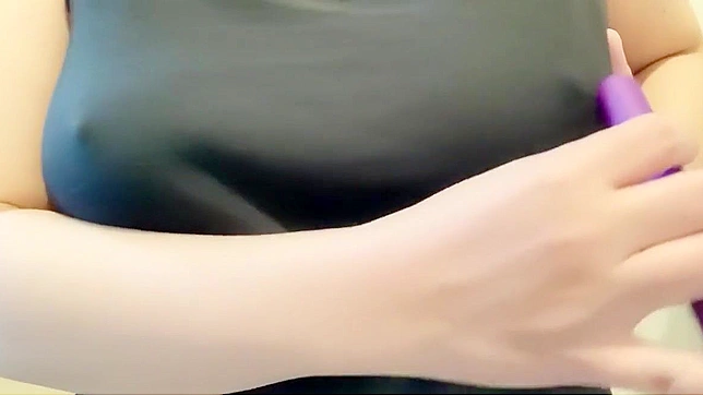 Sultry Japanese Temptress Teases With Nipples Before Blowjob Bliss