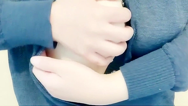 Sensual Japanese Beauty Gets Her Big Boobs Massaged Hardly