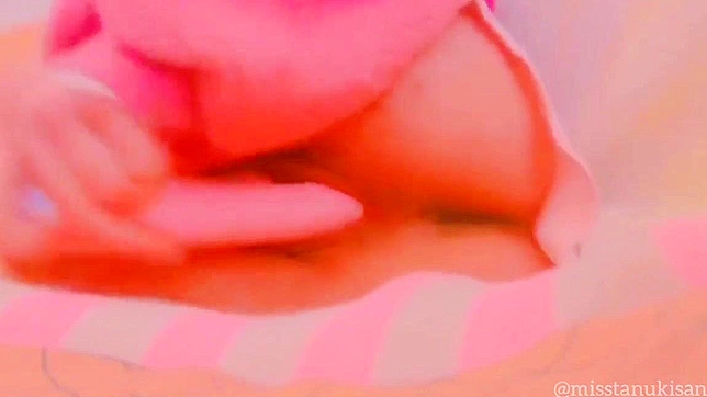 Japanese Amateur Gets Wet With Her Pink Vibrator For Intense Orgasm