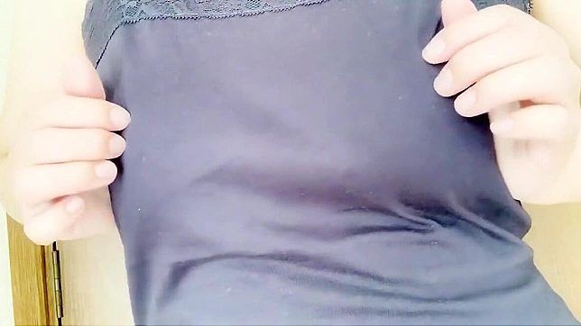 Japanese Beauty Massages His Cock Before Hot Sex Time