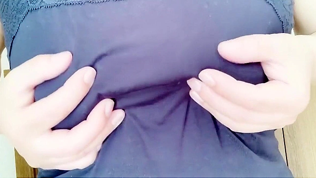 Japanese Beauty Massages His Cock Before Hot Sex Time