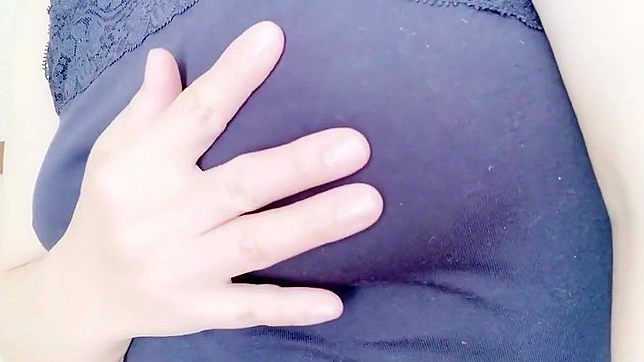 Japanese Beauty Massages His Cock Before Hot Sex Time