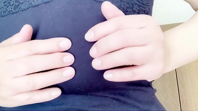 Japanese Beauty Massages His Cock Before Hot Sex Time