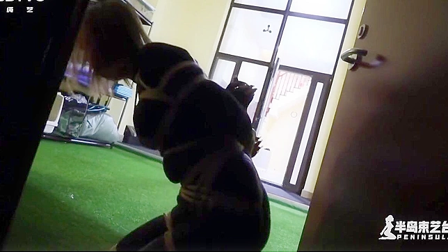 Fetish Japanese Star Evades Capture, Tempting Cops Into Hot Sex