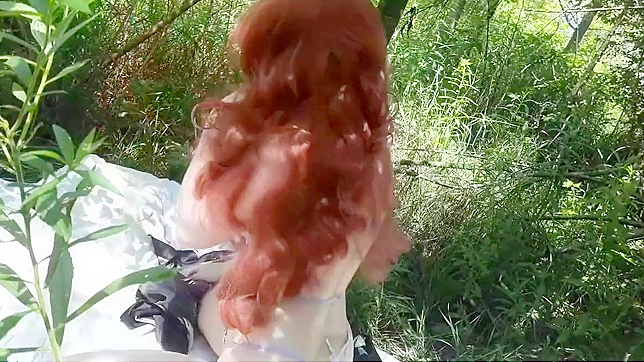 Fairy Princess Tempts Solitude With Sultry Pleasures In The Forest Depths