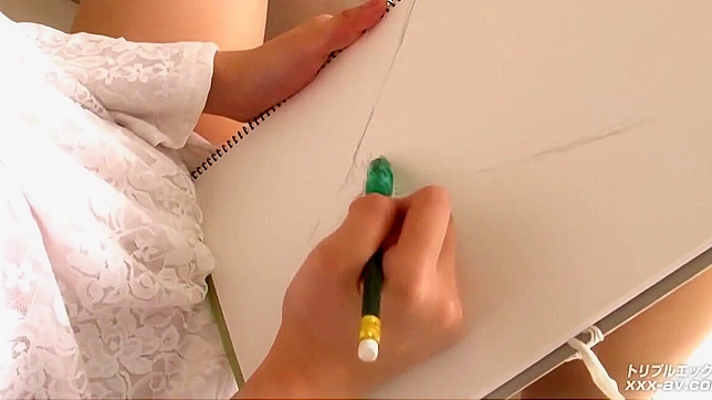 Japanese Beauty Teases Webcam Before Sultry Hot Fucking