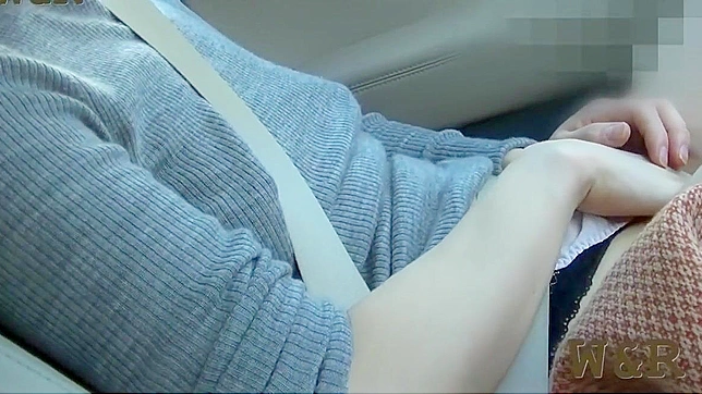 Sexy Japanese Gem Strips Naked In Busy Parking Spot