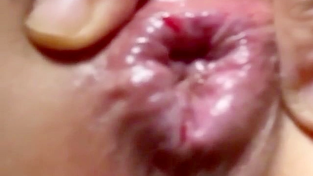 Sultry Japanese Babe Takes Giant Dildo Deep During Hot Anal Play