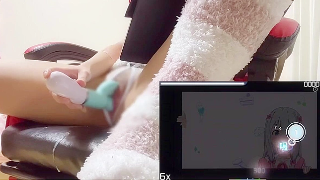 Gamer Chick Uses Music & Vibes To Tempt Japanese Guy Hard