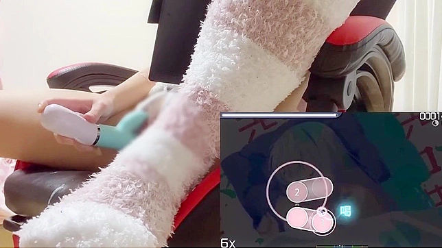 Gamer Chick Uses Music & Vibes To Tempt Japanese Guy Hard