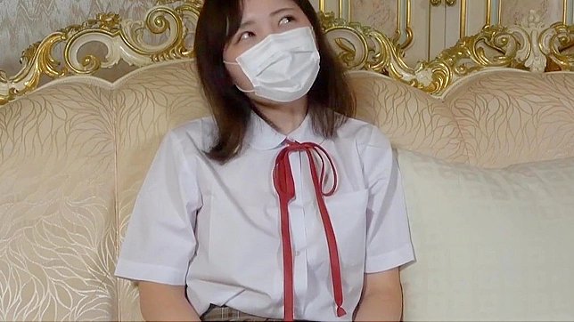 Seductive Japanese Beauty Teases And Masturbates Sensually
