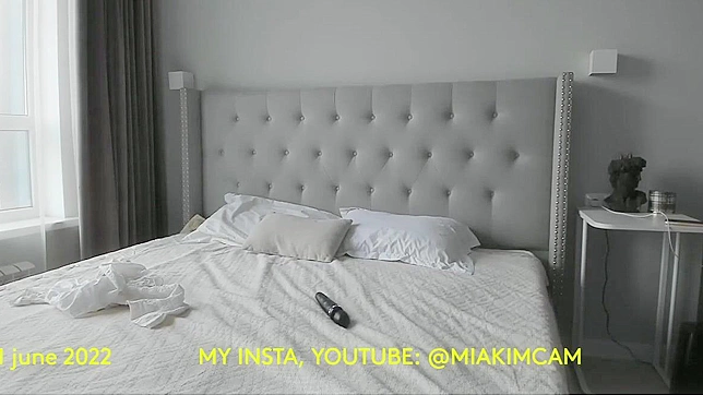 Slim Asian Teen 18+ Shows Off Her Skills with a Giant Vibrator