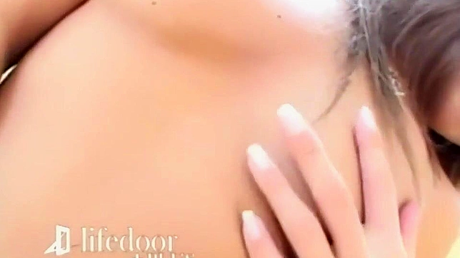 Alluring Japanese Temptress Teases & Fucks Passionately