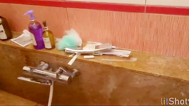 Horny Japanese Milf Masturbates While Watching Steamy Porn Scene