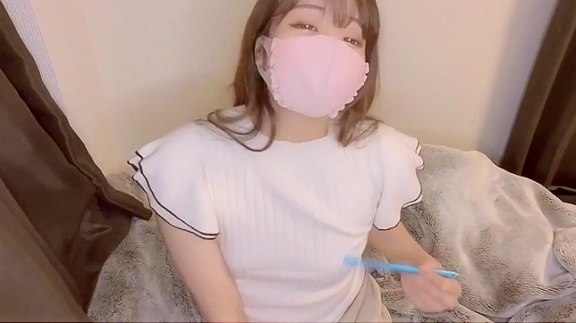 Sizzling Japanese Babe Teases Herself & Orgasms Solo Sensually