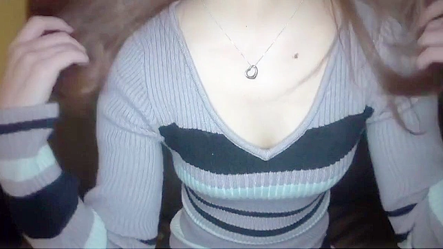 Sensual Japanese Beauty Indulges In Self-Pleasing Delights